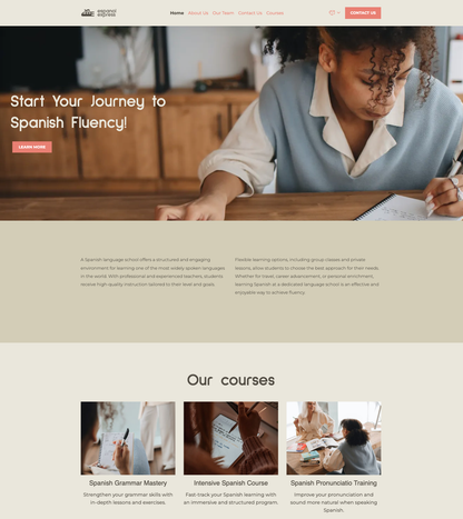 Spanish language school