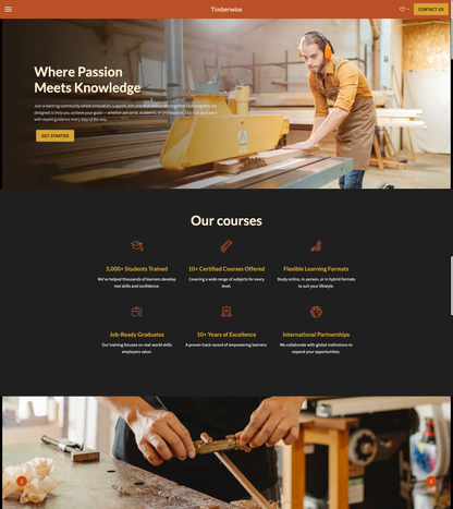 carpenters courses