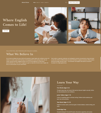 escuela de idioma inglés