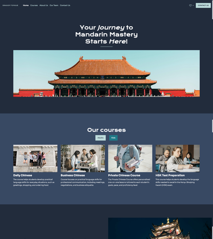 Mandarin language school