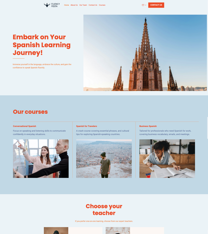 Spanish language school