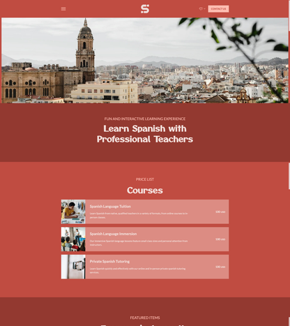 Spanish language school
