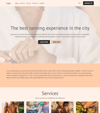 tanning salon