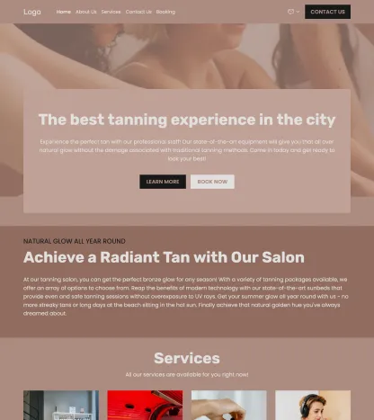 tanning salon