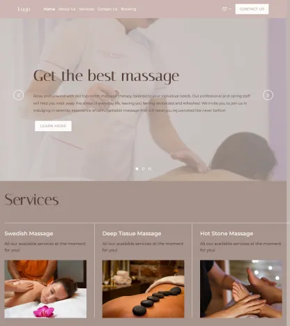 massage and spa center