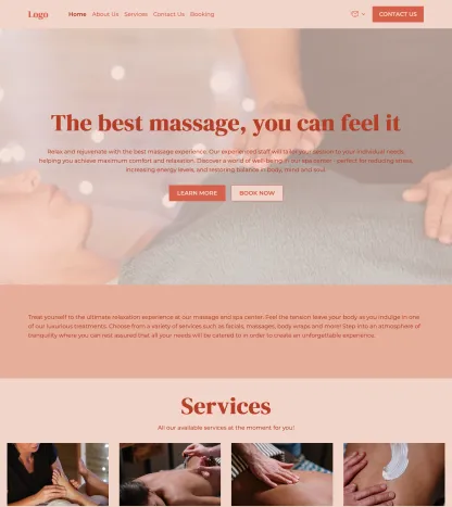 massage and spa center