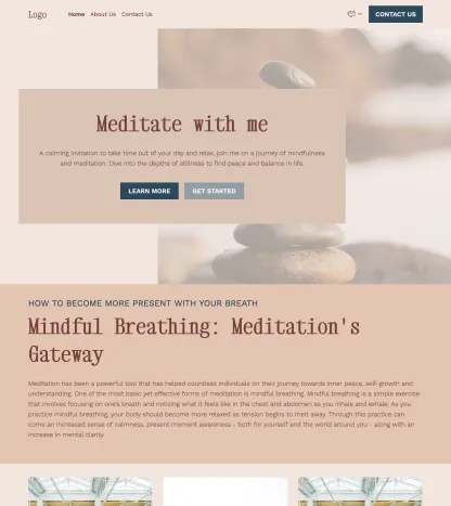 meditation blog