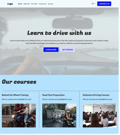 driving school