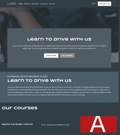 driving school