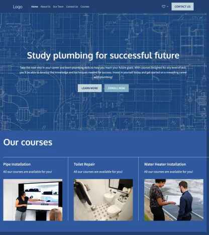 plumber courses