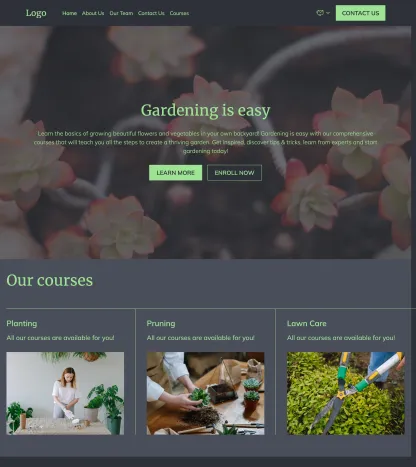 gardening courses