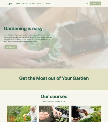 gardening courses