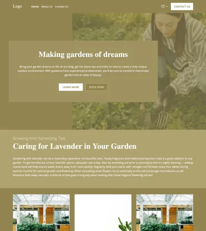 gardening blog