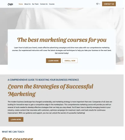 marketing courses