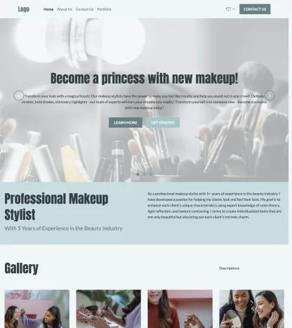 makeup stylist portfolio