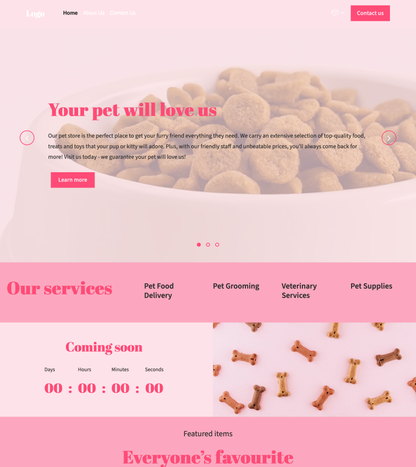 pet food store 