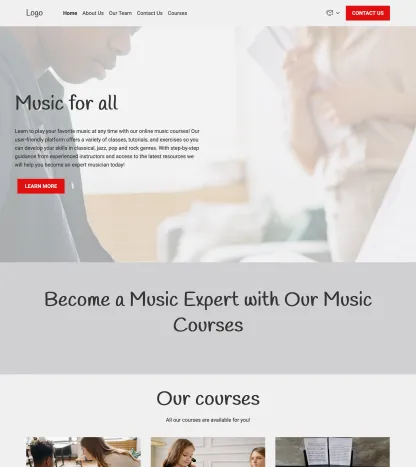 music courses