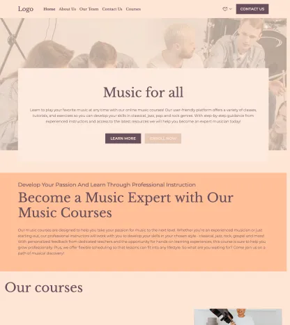 music courses