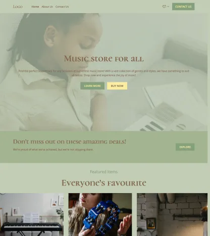 music store