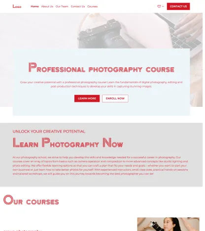 photography school