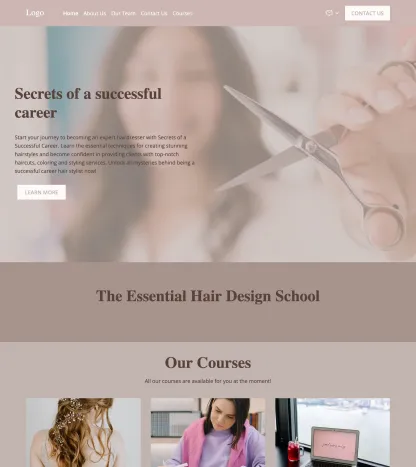 hairdressing school 