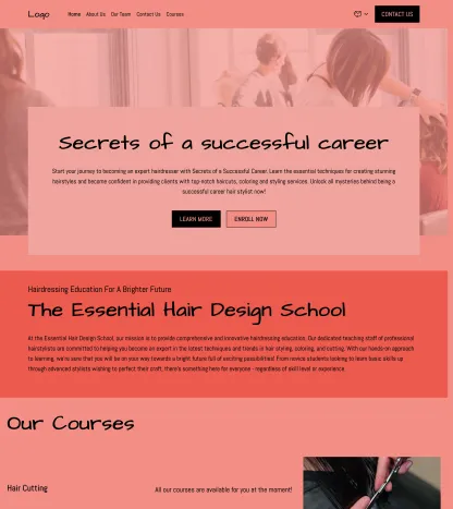 hairdressing school 