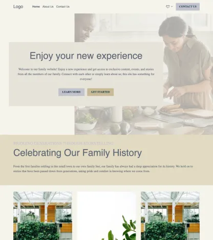 family website