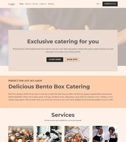 bento box catering