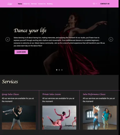 salsa dance studio