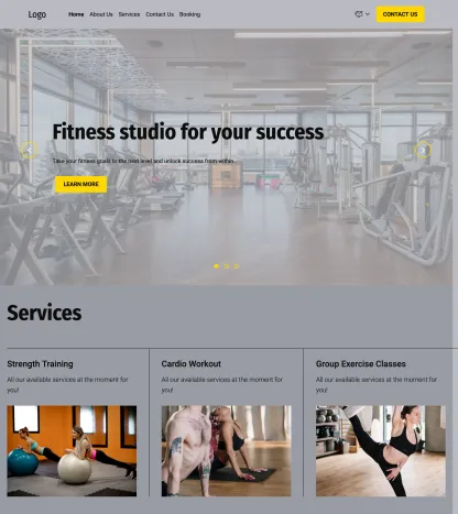 fitness studio