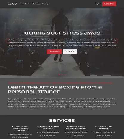 boxing personal trainer