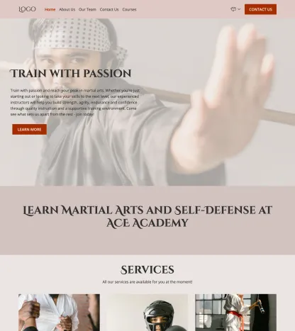 martial arts classes