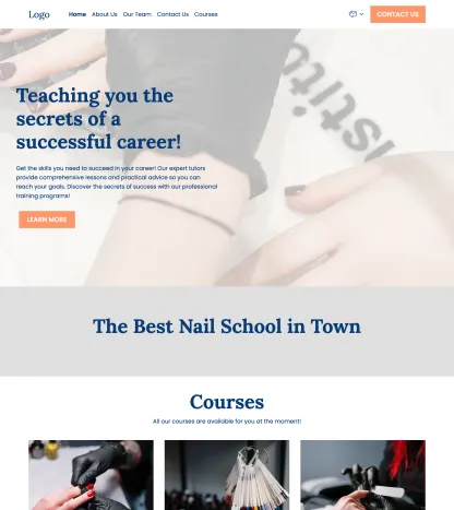 nail school