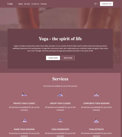 yoga personal trainer