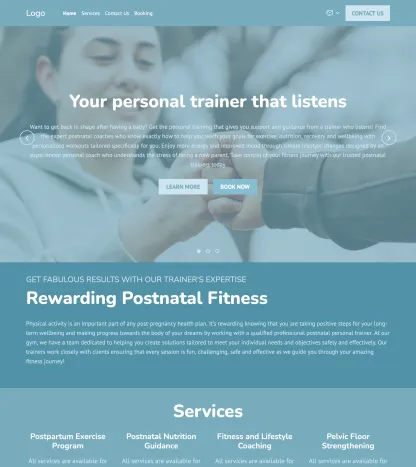 postnatal personal trainer