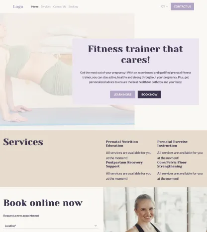 prenatal personal trainer