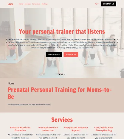 prenatal personal trainer