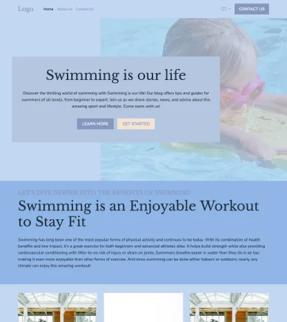 swimming blog