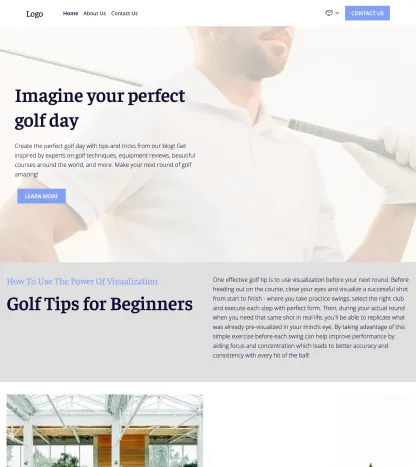 golf blog