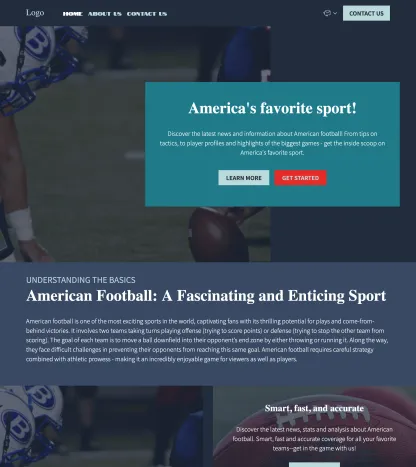 American football blog