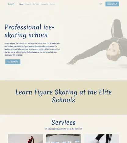 figure skating school