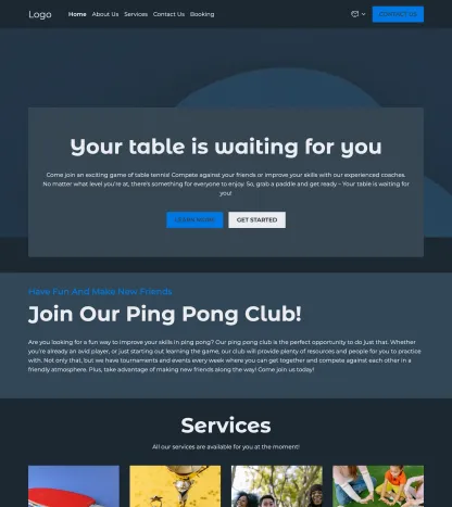 ping pong club