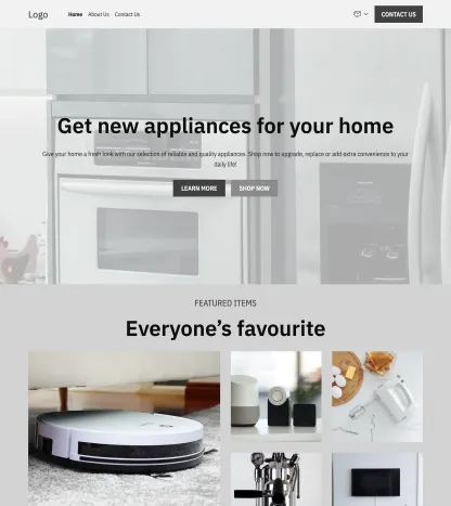 appliance store