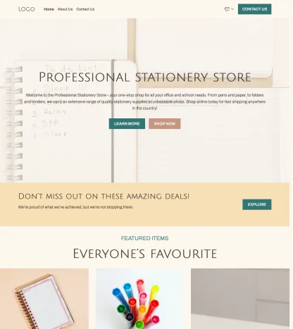 stationery store