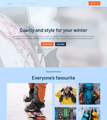 ski & snowboard store