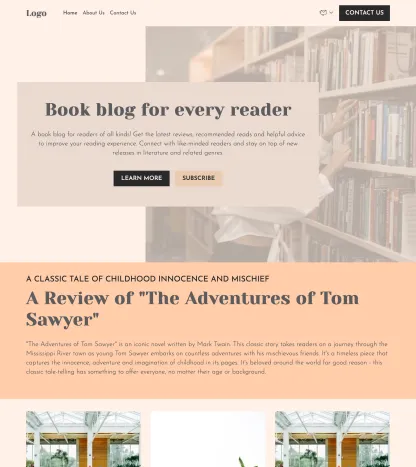 book blog