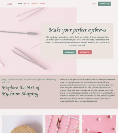 eyebrow master portfolio