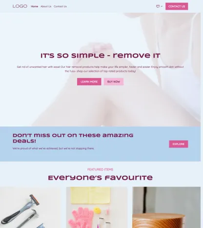 hair removal products store
