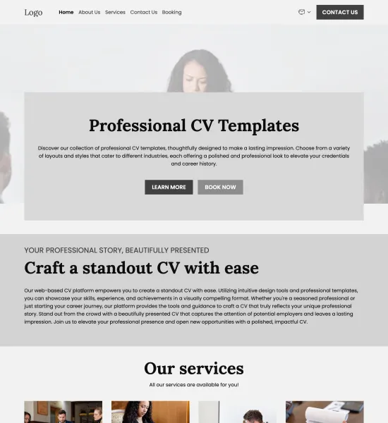 law firm template preview