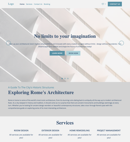 architecture guide  template preview